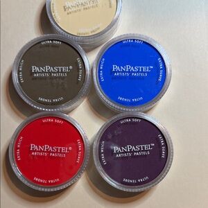 PanPastel Artists' Pastels Set of 5 colors